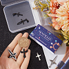 SUNNYCLUE 8Pcs 8 Styles 304 Stainless Steel Pendants STAS-SC0009-08-3
