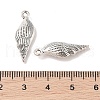 Spiral Shell Tibetan Style Alloy Pendants TIBEP-R344-40AS-LF-3