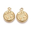 Ion Plating(IP) 304 Stainless Steel Pendants X-STAS-F256-011G-2