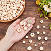   300Pcs 6 Styles Natural Unfinished Wood Beads WOOD-PH0002-94-3