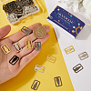 SUNNYCLUE 80Pcs 4 Colors 304 Stainless Steel Bookmarks FIND-SC0008-27-3