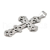 Cross 304 Stainless Steel Big Pendants STAS-R171-07P-2