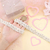 CHGCRAFT Imitation Pearl Bridal Belt for Wedding Dress AJEW-CA0002-04-3