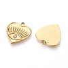 304 Stainless Steel Pendants STAS-N109-183G-2