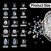 15 Strands 15 Styles Transparent Electroplate Glass Beads Strands EGLA-TA0001-13-6