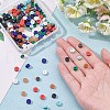  160Pcs 8 Style Natural & Synthetic Mixed Gemstone Beads G-NB0003-43-3