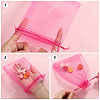 SOFPLATE 100Pcs Organza Bags Jewellery Storage Pouches Wedding Favour Party Mesh Drawstring Gift OP-SP0001-01C-4