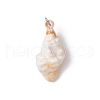30Pcs 10 Styles Acrylic Pendants PALLOY-JF03989-01-4