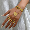 Bohemian Brass Finger Ring Bracelets KT1838-2-4