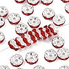 Brass Grade A Rhinestone Spacer Beads RSB030NF-08-1