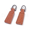 PU Leather Zipper Puller FIND-WH0044-01B-2