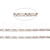 Tarnish Resistant 304 Stainless Steel Box Chains STAS-M295-07P-B-2