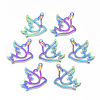 Ion Plating(IP) 201 Stainless Steel Pendants STAS-R114-033-1