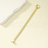 Alloy Clip on Nose Rings with Heart Tassel Chain to Stud Earrings FS-WGA1598-01-3