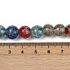 Handmade Glod Sand Lampwork Beads Strands LAMP-B028-03H-10mm-4