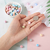140Pcs 14 Colors Food Grade Eco-Friendly Silicone Beads SIL-TA0001-26-6