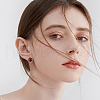Beebeecraft 50Pcs Flat Round 304 Stainless Steel Stud Earring Settings STAS-BBC0005-84C-6