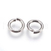 Non-Tarnish 304 Stainless Steel Open Jump Rings X-STAS-P212-25P-16-2