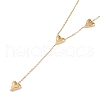 304 Stainless Steel Pendant Necklaces NJEW-P302-02G-3