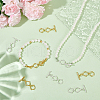 BENECREAT 2 Colors Brass Toggle Clasps KK-BC0013-94-5