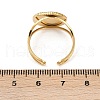 Round 304 Stainless Steel Cuff Ring Components STAS-A191-07G-3