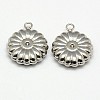 Tarnish Resistant 304 Stainless Steel Pendants STAS-K002-19mm-29A-1