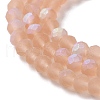 Imitation Jade Glass Beads Strands EGLA-YW0003-19B-18-4
