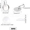 Unicraftale DIY Earring Making Kits STAS-UN0006-19P-3