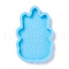 Hand Shape DIY Cup Mat Silicone Molds DIY-M025-02-2