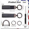 Imitation Leather Keychain Holder DIY-WH20013-23A-2