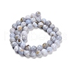 Natural Blue Lace Agate Beads Strands G-NH0043-A01-01-3