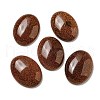 Synthetic Goldstone Cabochons G-C115-01B-47-1