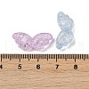 Transparent Crackle Acrylic Beads OACR-B031-10-3