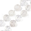 Natural Quartz Crystal Beads Strands G-B125-I01-01-1