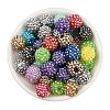 AB-Color Resin Rhinestone Beads RESI-S315-14x16-M-5