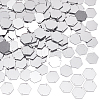   200Pcs Mirror Effect Acrylic Sew on Rhinestone DIY-PH0021-95E-1