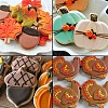 Non-Tarnish Thanksgiving 430 Stainless Steel Cookie Mold DIY-E068-01P-03-4