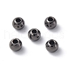 Brass Beads KK-E070-01H-B-RS-1