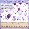 SUNNYCLUE 100G 5 Styles Acrylic Beads OACR-SC0001-72A-2