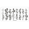 Stainless Steel Nail Art Stamping Plates MRMJ-S048-019-1