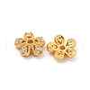925 Sterling Silver Micro Pave Cubic Zirconia Bead Caps STER-U002-12G-2