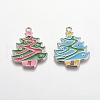 Alloy Enamel Pendants X-EAP003Y-1
