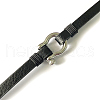 Men's Leather Cord Bracelets BJEW-P198-20-3