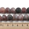 Natural Weathered Agate Beads Strands G-P538-A01-01-5