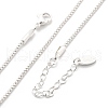 1.5mm Brass Box Chain Necklaces KK-K398-29S-4
