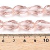 Transparent Glass Beads Strands EGLA-N013-T10mm-D22-4