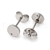 304 Stainless Steel Stud Earring Findings STAS-H436-21P-04-2