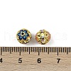 Brass Enamel Beads KK-L236-01D-G-3