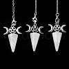 Natural Quartz Crystal Cone Dowsing Pendulum Big Pendants G-C114-01P-21-2