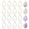 CHGCRAFT 20Ps 2 Colors Alloy Pendant FIND-CA0009-49-1